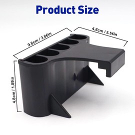 Jaxbo Aquarium Plant Holder，Plastic Fish Tank Plant Holder，Hanging Aquarium Planter Cup for Fish Tank Live Plants