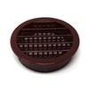 2" Round Plastic Louver Soffit Air Vent Reptile Screen Grille