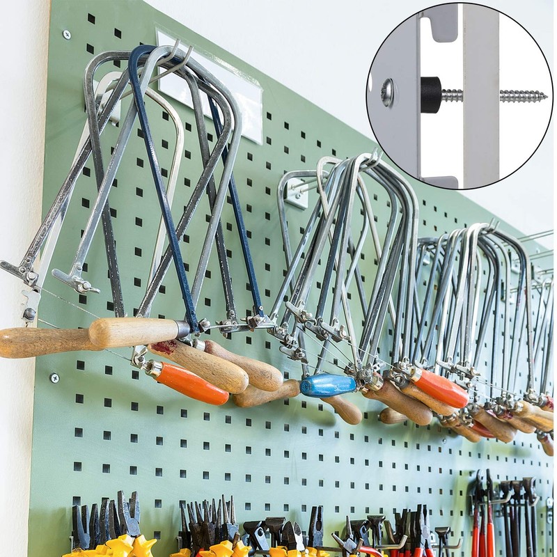Pegboard Mounting Kit, Includes Screws, Spacers and Washers for 1/8-Inch