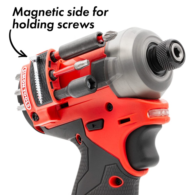 Simon Tools Magnetic Bit Holder for Milwaukee M12 Impact Driver