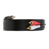 3.5mm Male Audio to 2 RCA Stereo Cable 6ft, 10ft,