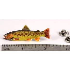 Handcrafted Hand Painted Gila Trout Magnet for Personalizing Home Office School Classroom Fridge Whiteboard Locker - Made in United States - SKU FP016MAG