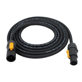 Toronce 3Ft Professional Compatible powerCON True1 Male to Female Power True 14WAG Extension Cable Compatible with NAC3FX NAC3MX NAC3MPX NAC3FPX Series Power Connector(3-Ft, 1 Pack)