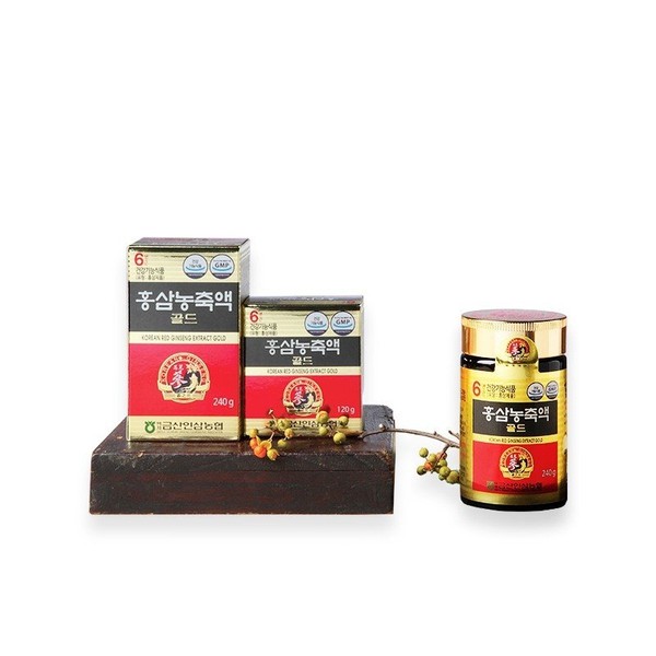 [Geumsan Ginseng Agricultural Cooperative] Red Ginseng Concentrate Gold (240g)