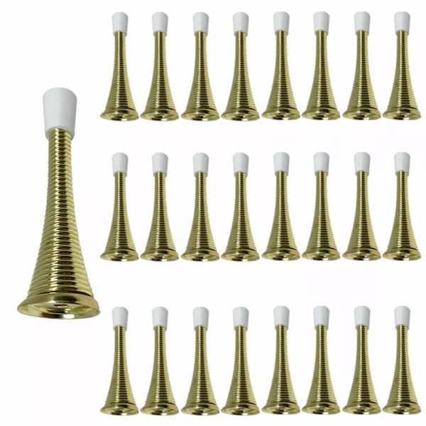 Litepak 48ct Spring Door Stop 3"Heavy Duty Stopper Steel w/