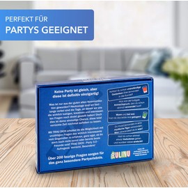 Kulinu TRAU Dich - Party 3.0 - The Party Game with Funny and Whimsical Questions - The Party Decoration Game Makes Your Celebration Unique - One of the Funny Games for Adults