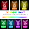 UneedMe Football 3D 7 Colours Night Light with Touch Switch