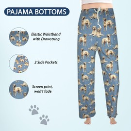 Labrador Pajama Pants – Cotton Blend - All Season - Comfort Fit Lounge Pants for Women and Men – Labrador Gifts