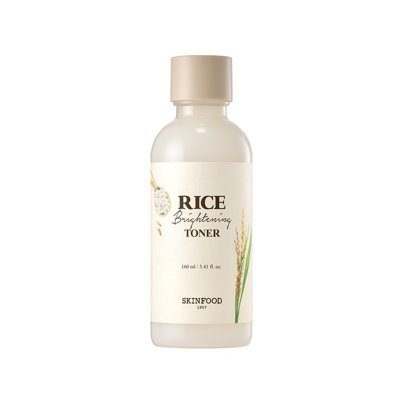 [+2 Rice Pads *2] Rice Brightening Toner 160ml / [+라이스