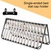 72PCS Plastic Bed Slat Caps, Side and Center Bed Slats