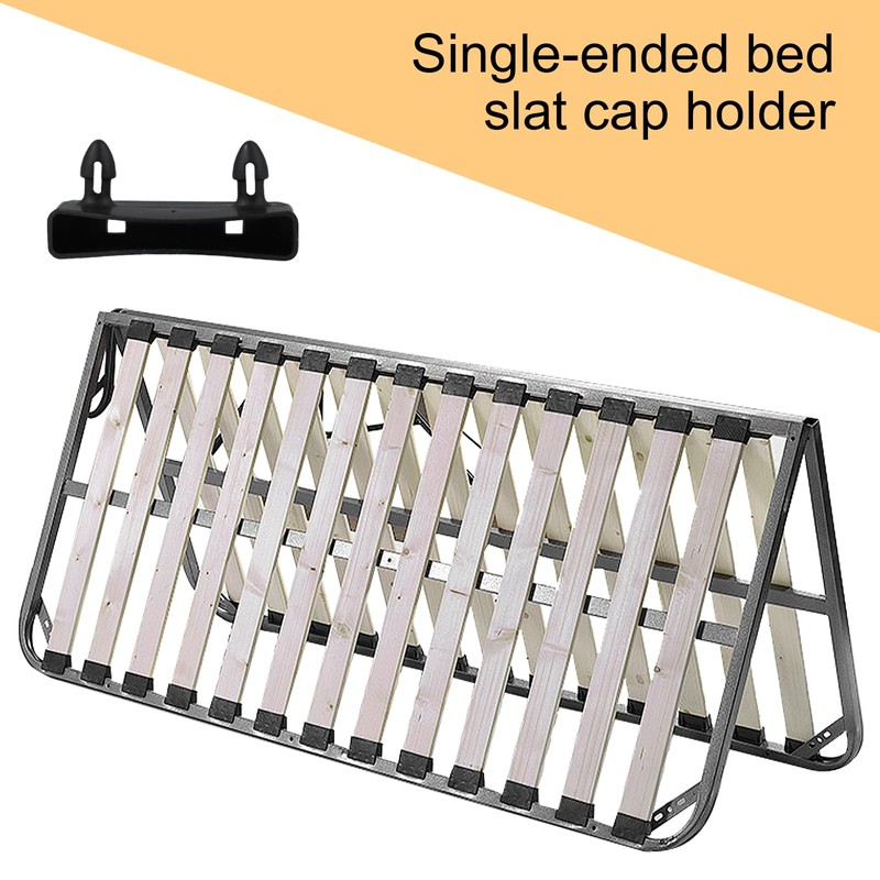 72PCS Plastic Bed Slat Caps, Side and Center Bed Slats