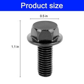 Miter Saw Bolt 145344-01 Blade Bolts - 8 Pieces，Replacement D-ewalt Miter Saw M8 14534401 N436564 Arbor Bolt，Applicable Machine Models - DW712 DW713 DW715 DW716 DW717 DW718