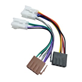 Aftermarket Radio Wiring Harness Compatible with Toyota 1992-2019, Universal ISO Car Stereo Adapter Fits for RAV4 1996-2009 Tacoma 2005-2020 Tundra 2004-2018 Subaru 2010-2019