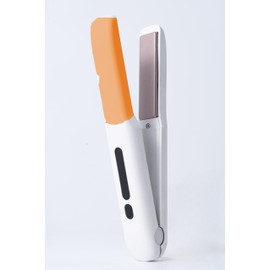 Cordless Hair Straightener and Curler 2 in 1,4 Adjustable Temperature, Mini Curling Iron with 3200mAh Battery, Portable Ceramic Flat Iron for Travel,USB-C Rechargeable,Lightweight On-The-Go