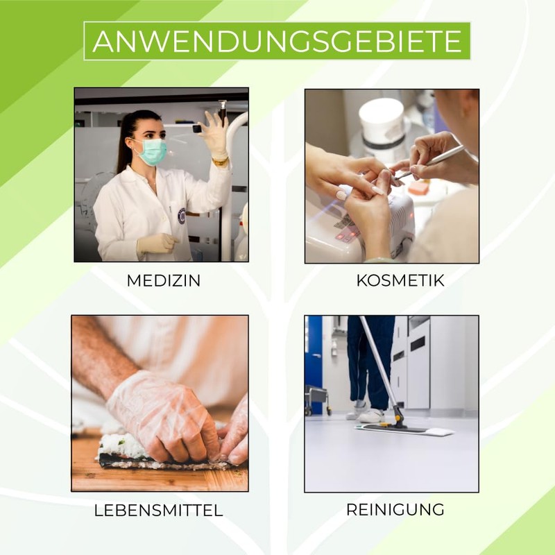 Medi-Inn 04928437 Single Use Disposable Vinyl Powder-Free Gloves Pack of