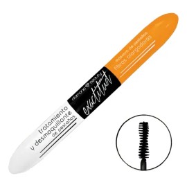 Rímel Doble Exactitud Tratamiento Y Alargador De Pestañas Color Negro