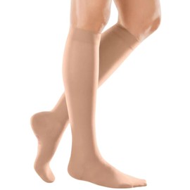 Medi Mediven Elegance KKL 2 AD - Women's Knee Highs - Without Closed Toe - I, Caramel