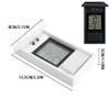 Garden Thermometer Outdoor Waterproof Digital Display Temperature Range 20-50 °C