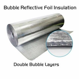 Reflectix DB1220 Spiral Duct Wrap Reflective Insulation, 12" x 20' R8 ROLL