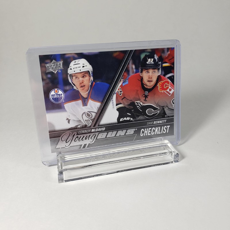 Toploader Acrylic Display Stands for Cards 5 Pack (Clear, Toploaders)