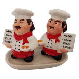 Salt and Pepper Set - Chef de cuisine - incl dish