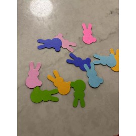 Fiskars Easter Bunny Hop Rabbit Die Cuts Punches Confetti from Fiskars punch Peeplike