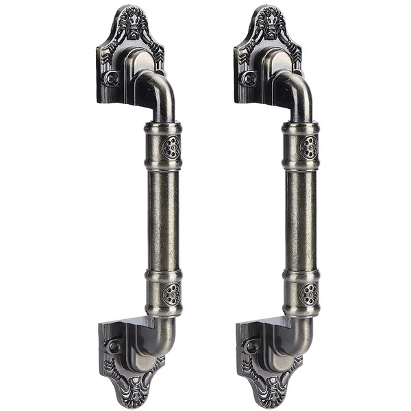 Natudeco 2Pcs Door Handles Furniture Drawer Pulls Zinc Alloy Pull