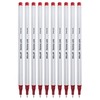 DOLLAR PointerStic Fineliner Pens, RED, Fine Point (0.3mm), Pack of