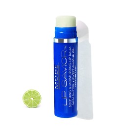 MODE Lime Flavored Lip Savior Balm, Soothing Moisturizing Conditioning Softenting Natural Skincare, Sweet Almond, Castor and Coconut Oils, Organic Shea Butter, Made in USA