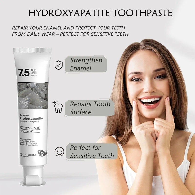 Pasta Dental Con Hidroxiapatita, Protección Profunda Del Esm