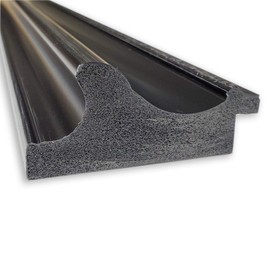 Amanti Art Black Bathroom Mirror for Over Sink, 30x42 Parlor Black Rectangle Vanity Mirror, Large Traditional Frame, Hangs Horizonally and Vertically, Bathroom Wall Decor, Beveled Edge