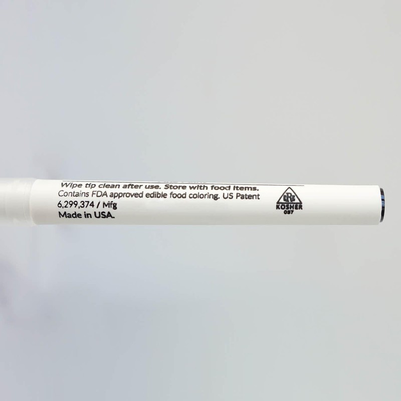 Black Fine Tip Food Marker- Value Pack of 3