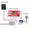 Solar Charge Controller PWM Lithium Battery Photovoltaic Charge Regulator LCD