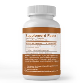 PURE ORIGINAL INGREDIENTS Ceylon Cinnamon, Always Pure, No Additives Or Fillers, Lab Verified