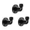 Pynsseu Industrial Pipe Hooks 3 Pack, Pynsseu Iron Robe and