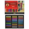 Koh-I-Noor, Gioconda, square hard pastels, pack of 36, 8115 by