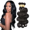 Creuost Human Hair Wig Body Wave Human Hair Bundles Extension