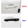 Dakitita Glossy Black Exterior Door Handle Cover Trim for Mazda