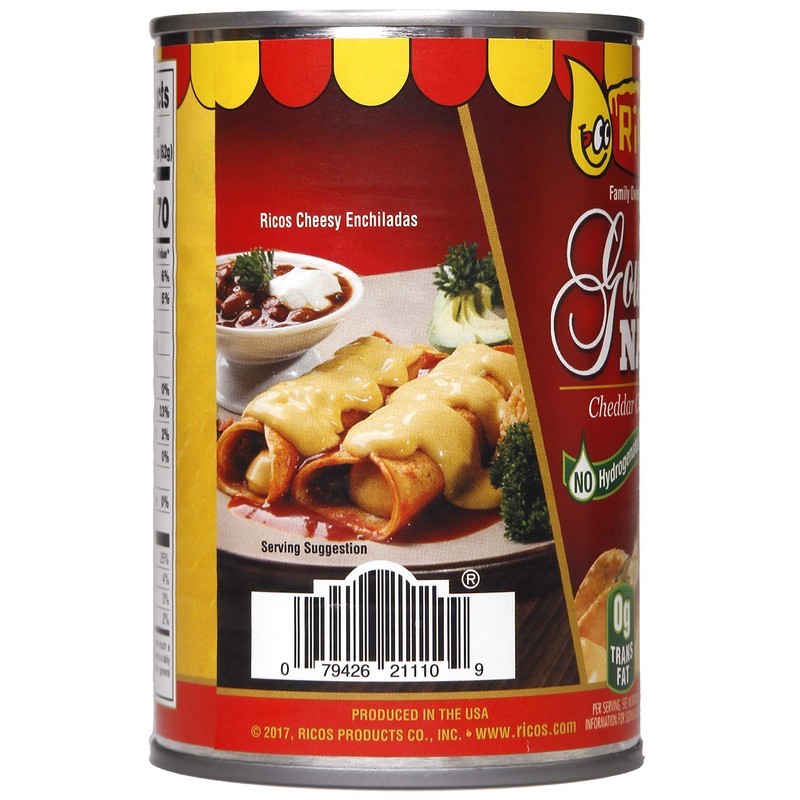 Ricos World Famous Gourmet Nacho Cheese Sauce (Case - 12