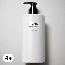 Fernie Han Ji-hye Home Shopping Hair No. 1 hair loss treatment No. 1 good-smelling conditioner Highly moisturizing scent Long-lasting treatment Protein conditioner White Night, 4 pieces, 500ml / 페르니 한지혜 홈쇼핑 헤어 탈모 트리트먼트 1 위 향기 좋은린스 1 위 고보습 향기 오래가는 트린트먼트 단백질 컨디셔너 화이트나이트, 4개, 500ml