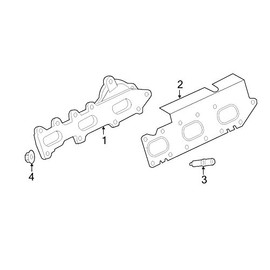 Genuine Ford Parts - Gasket (DK4Z-9448-A)