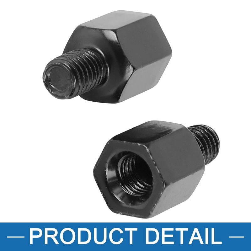 A ABSOPRO 8mm LH to 8mm RH Rearview Mirrors Adapter