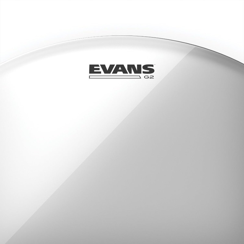 Evans Drumheads - G2 Clear Tom Drum Head, 8 Inches