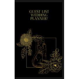 Guest List Wedding Planner: Elegant Wedding Guest Tracker, Planner List, List Names and Addresses