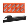 Accusize Industrial Tools 5/8'' x 5/8" Cut-Off Holder, Parting Tool,