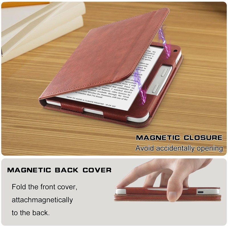 TOPCASE Case for Kobo Libra Colour 2024/Kobo Libra 2/Tolino Vision