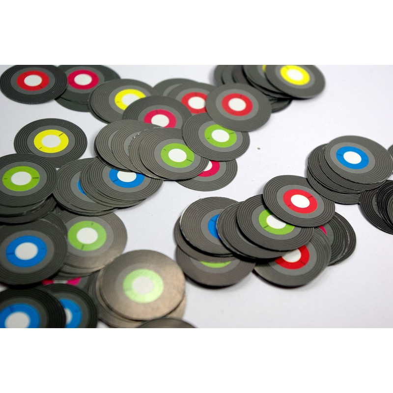 Vinyl-Konfetti von Deco Party UK