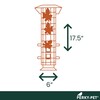 Perky-Pet 336-1SR Squirrel-Be-Gone Bird Feeder, 2LB Squirrel Proof Outdoor Wild