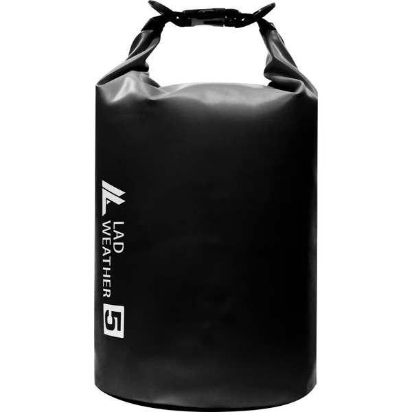 Lad Weather Waterproof Bag, 5L, 6.9 gal (20 L), Dry Bag, 2 Way, 3 Way, Fully Waterproof, Waterproof, Backpack, Men's, Women's, Lightweight, Fishing, Travel, Sea, Gym, Sports, Outdoor Activities,