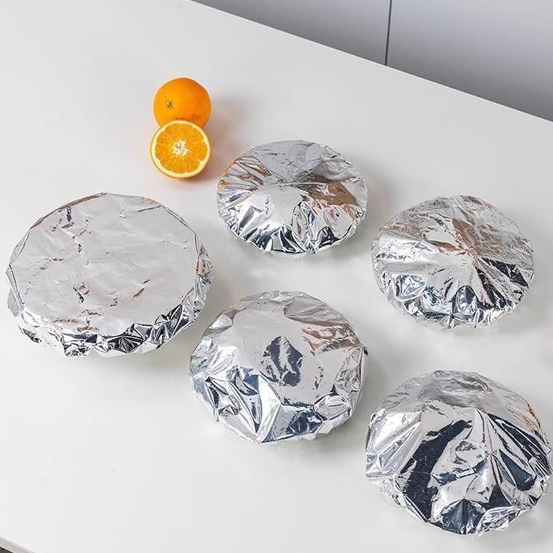 100x Heat Insulation Aluminum Foil For Kitchen Fresh-Keeping Fresh Keeping